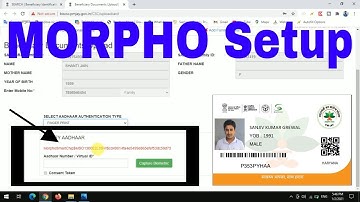 🔥ayushman morpho setting 2021 || MORPHO SETTING AYUSHMAN CARD | AYUSHMAN MORPHO Install 🛠