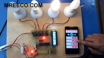 Bluetooth Relay Control Home Automation Project with HC-05