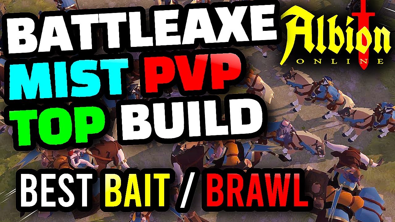 Cheap Battle Axe Build, Solo PvP, Albion Online