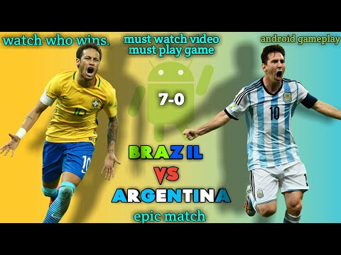 Brasil vs Argentina 2017/2018 - 🕹️ Online Juego