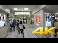 Walking around Shibuya underground station - 渋谷駅 - 4K Ultra HD