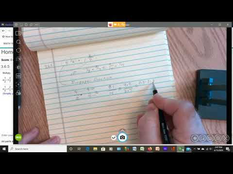 3. 6. 5 Mixed Number Multiplication