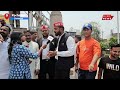 Samajwadi Party Holds Protest in Varanasi Against Attack on MP Ramji Lal Suman | #varanasi #sp