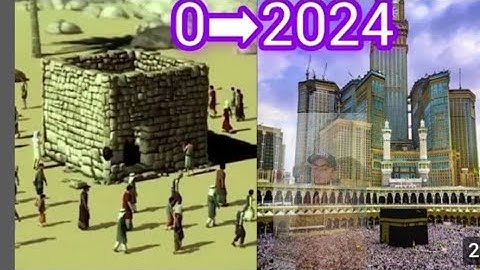 Evolution of  kabba _ 0 to 2024 _future structure of Kaaba _ mecca _ Future structure of Makkah