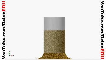 Internal Friction Coefficient Simulation on ANSYS R16.0 - ReignEdu #1.68