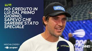 Mischa Zverev talks about his brother's US Open 2026 victory
