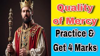 Quality of Mercy Full poem with lyrics #howto #prepareforexam #sslc2025 #4marks #10thstd