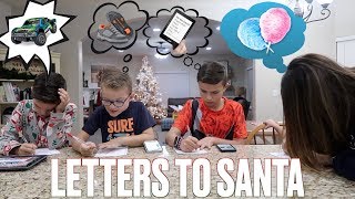 CHRISTMAS WISH LIST 2018 | WRITING LETTERS TO SANTA | WHAT OUR KIDS WANT FOR CHRISTMAS