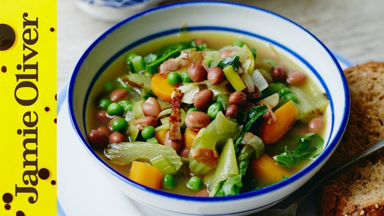 Simple Chunky Vegetable Soup - Everyday Healthy Recipes