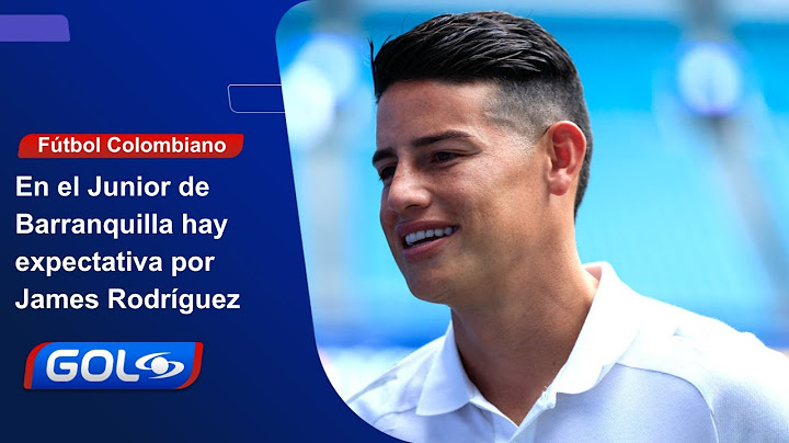 Daniel Rivera y todo el Junior de Barranquilla a la expectativa del fichaje de James Rodríguez