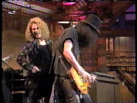 Carole King with Slash on The Late Show with David Letterman