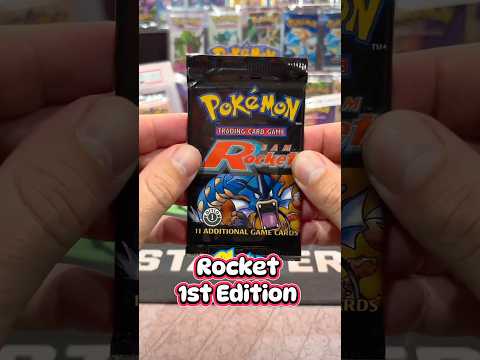 Ripping 1st Edition Rocket ! #pokemon #teamrocket