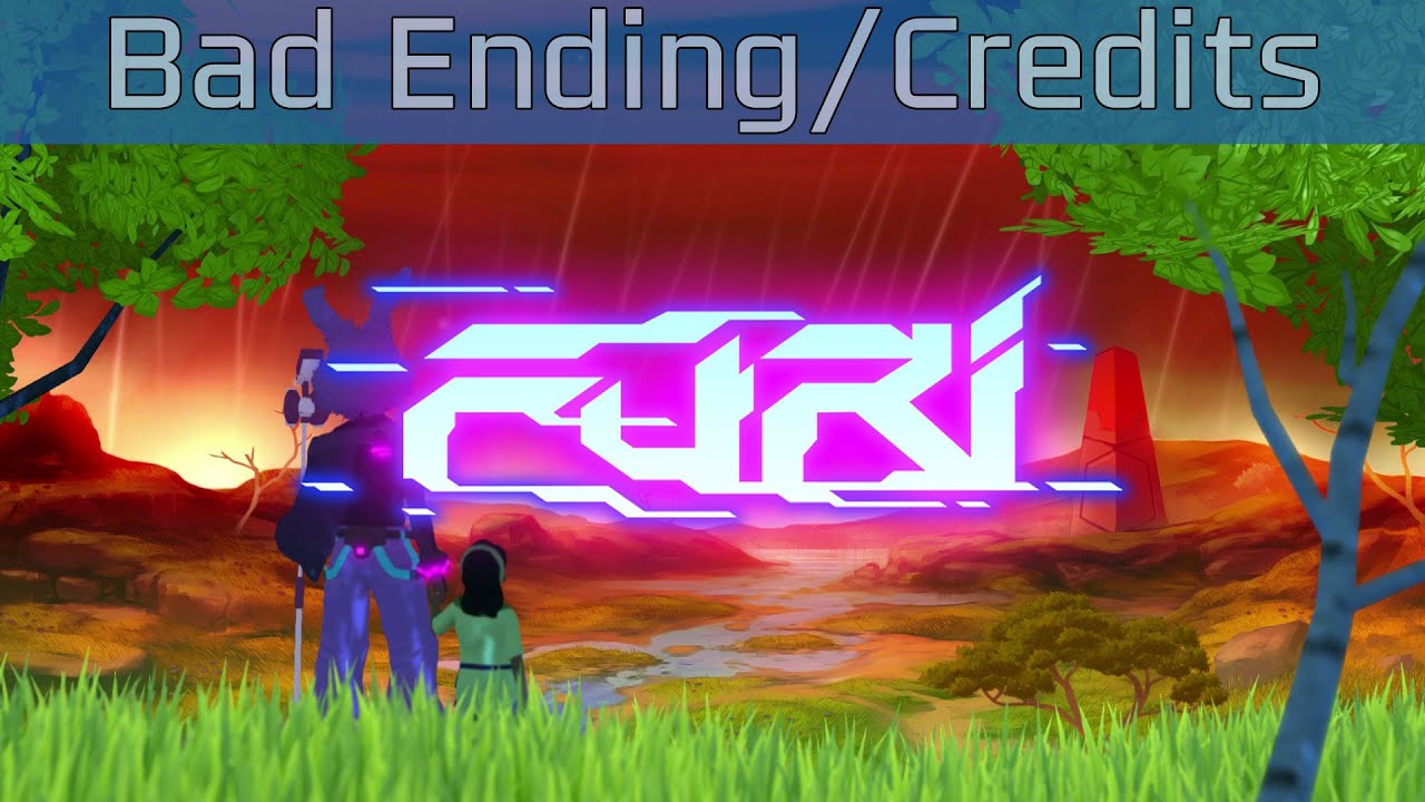 Furi - Ending and Credits #3 (Bad Ending) [HD 1080P/60FPS]