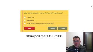 Livestream Strawpoll! Just Pick C #16