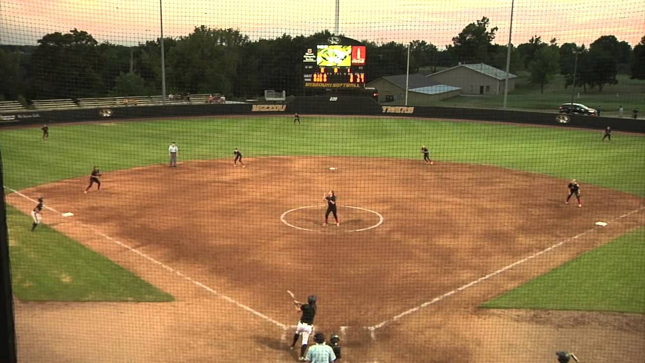 HIGHLIGHTS Mizzou Softball Sweeps Doubleheader YouTube
