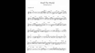 Video thumbnail of "Heal the World [TENOR SAX] [Play Along] Michael Jackson"