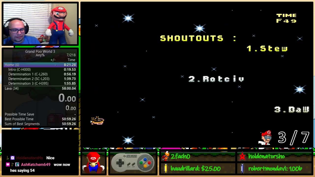 GPW3 - Any% WR Grind (56:xx soon)