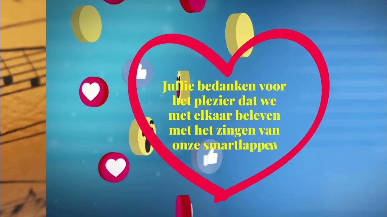 Op deze complimentendag een dankjewel aan alle leden van 't Stigse Smartlappenkoor Bloedend Hart Op deze complimentendag een dankjewel aan alle leden van 't Stigse Smartlappenkoor Bloedend Hart