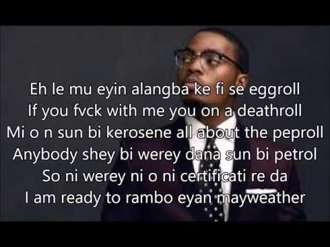 Eyan Mayweather by @Olamide_ybnl [Lyrics Video] - Naijamusiclyrics
