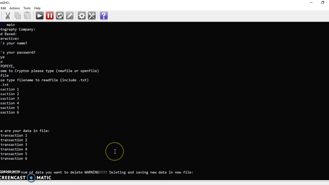 assignment in haskell