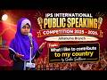 What I like to contribute to my country by Quba Sultana, Grade - 2, Jahanuma Branch