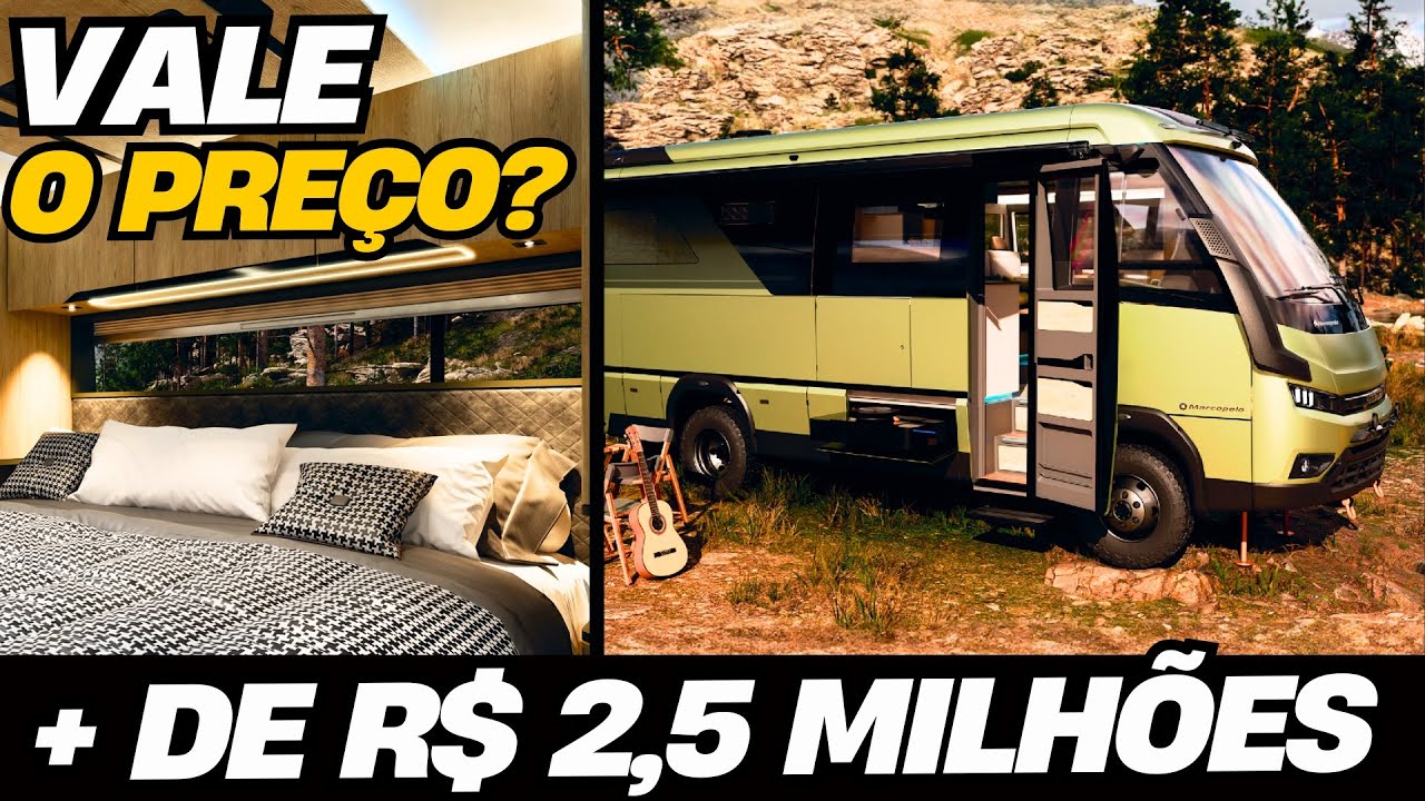 VOCÊ PAGARIA ESSE PREÇO EM UMA CASA SOBRE RODAS?? MARCOPOLO MOTORHOME NOMADE