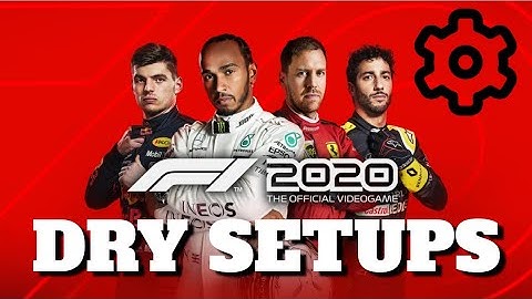 F1 2020: ALL TRACKS SETUPS - DRY (Australia - Abu Dhabi)