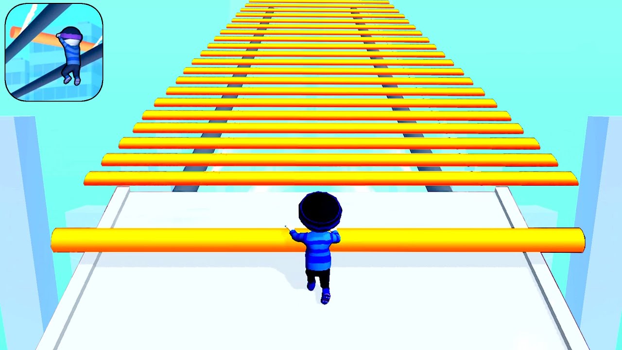 Satisfying Mobile Game Roof Rails Top Free Gameplay Walkthrough Android,iOS Max Levels Update 2024