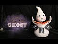 DIY Vintage inspired Ghost | How to make a Folk Art Ghost with Air Dry Clay | Halloween Decor