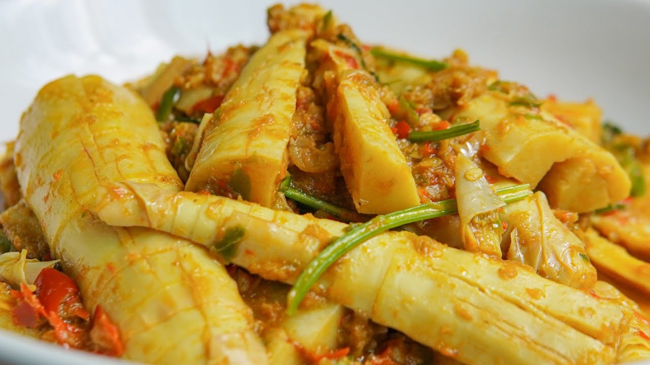 ချက်ရလွယ်ကူပြီး ထမင်းမြိန်တဲ့ မျှစ်ငရုပ်သီးငပိချက်လေး ချက်စားကြမယ်…👩🏻‍🍳😋