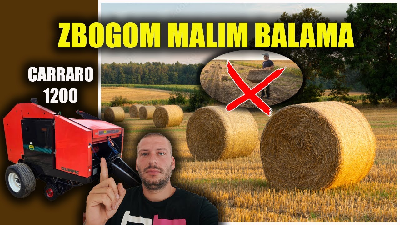 Malim Balama Je Kraj – Stigla Je Rolo PRESA! CARRARO 1200