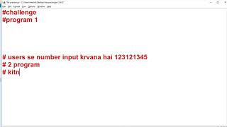 Boost your programming skills   Problem 1 , python tutorial in Hindi 30