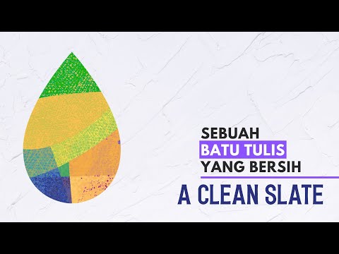 Video: Dengan arti batu tulis bersih?