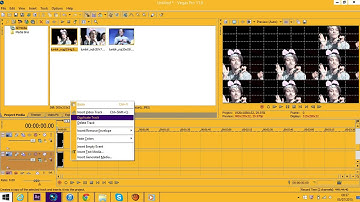 (sony vegas) multiscreen