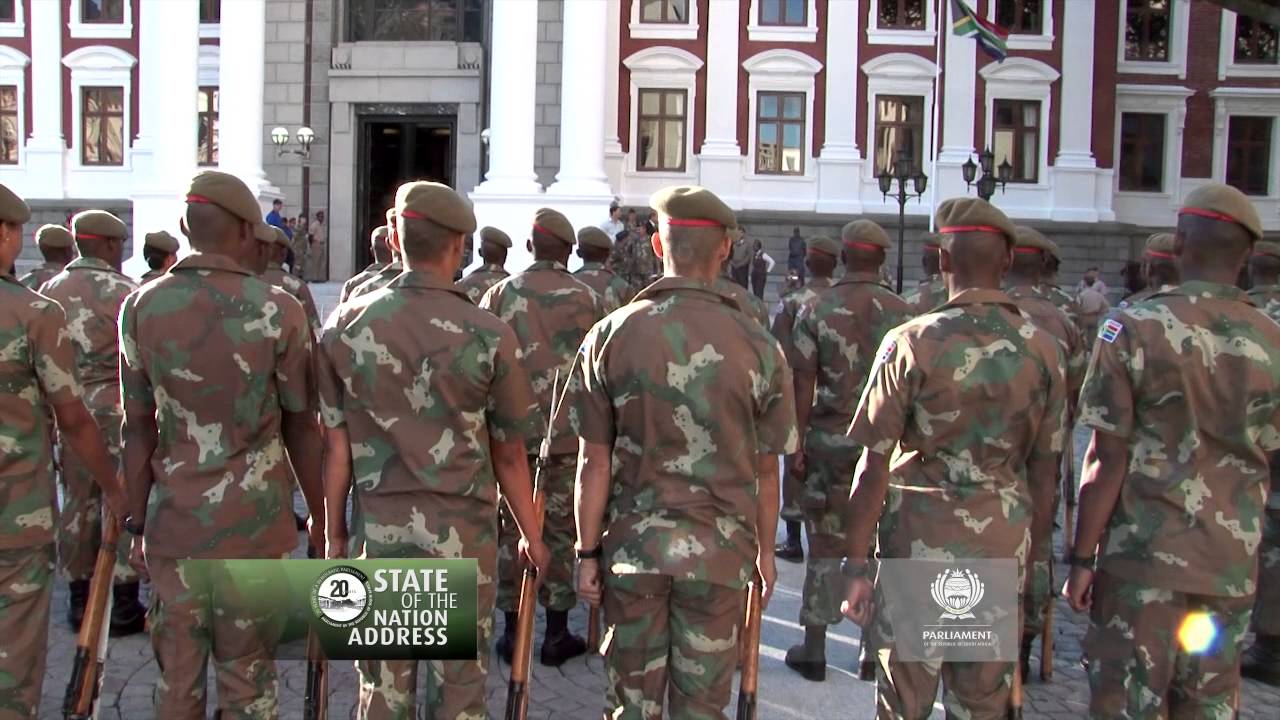 parliament house State of the Nation Address, 17 June: Bands and Soldiers