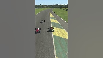 My Senna moment iRacing Formula Vee