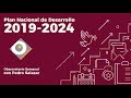 Plan Nacional de Desarrollo 2019-2024. Observatorio Semanal con Pedro Salazar