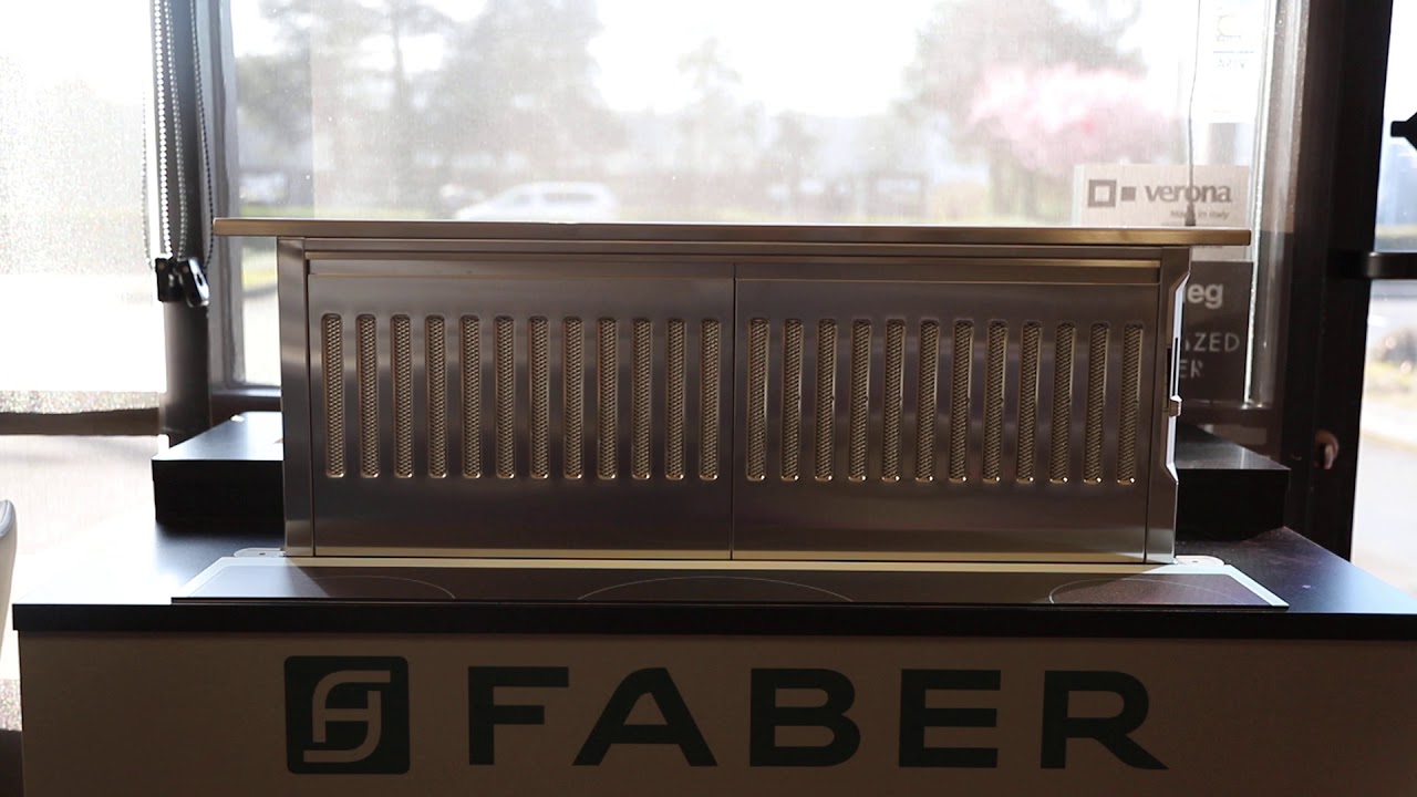 Faber Scirocco Plus 30" Downdraft Hood SCIR3014SSNBB YouTube