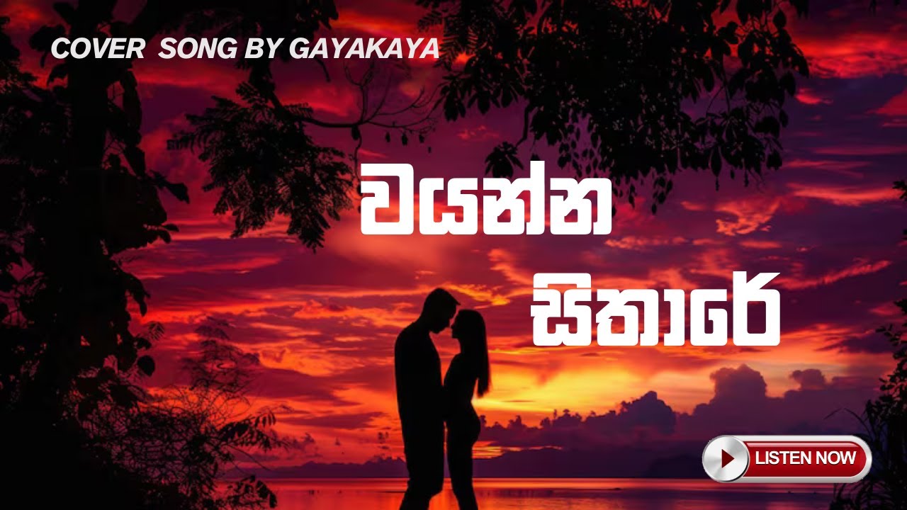 Wayanna Sithare | වයන්න සිතාරේ Cover by Gayakaya - Lofi Hip Hop / Chillhop (නිවිහැනහිල්ලේ අහන්න)