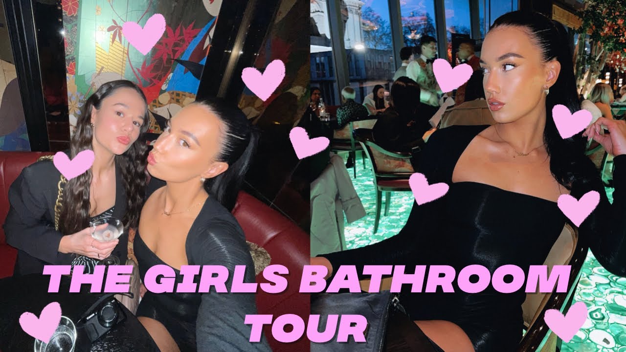 SPEND GALENTINES DAY WITH ME | THE GIRLS BATHROOM TOUR | Jess Gambell ...
