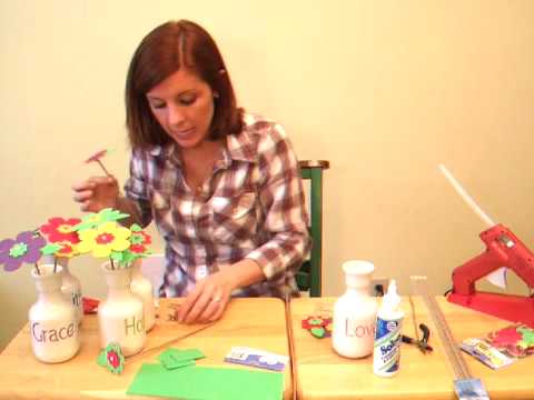 Carolyn Braden's TOIE How to Make Felt Flowers