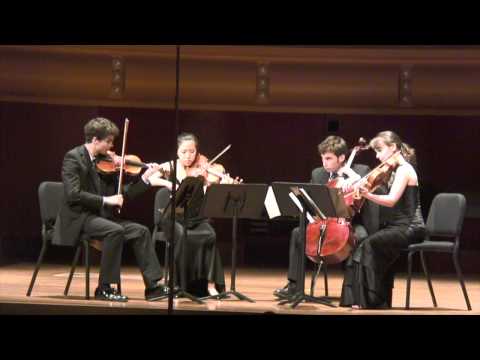 Quartet Danae plays Mendelssohn String Quartet No. 6