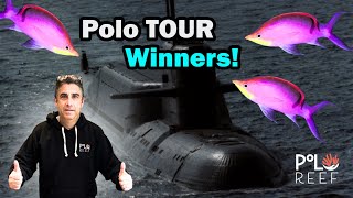 They WON a trip to visit Polo Reef's 17,000 gallon reef aquarium!