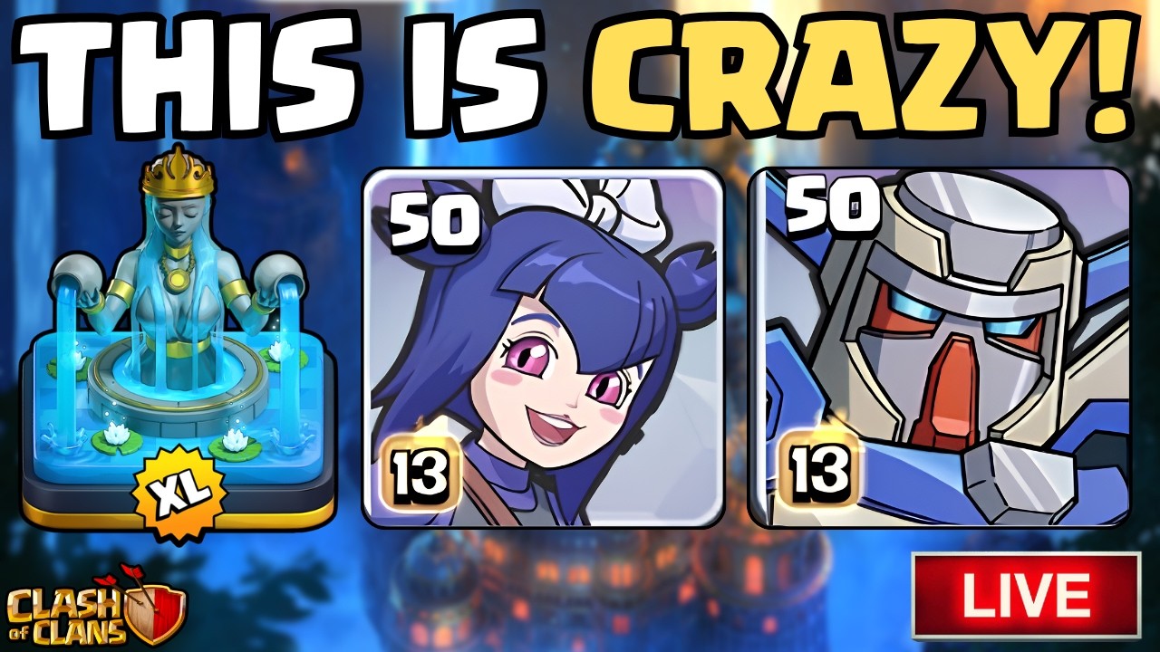 coc様 NEW Mass Broom Witch/Mecha Event and NEW Anime Fury Scenery is