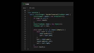 94 Binary Tree Inorder Traversal