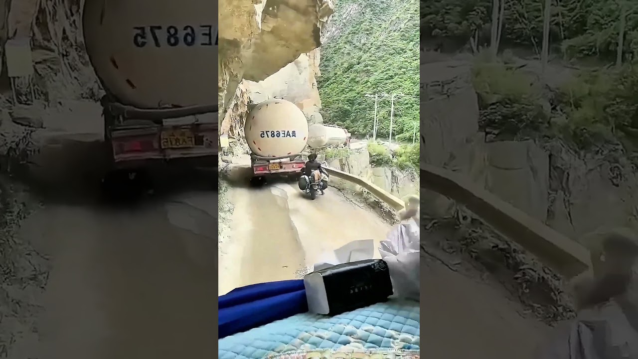 Drive on steep roads