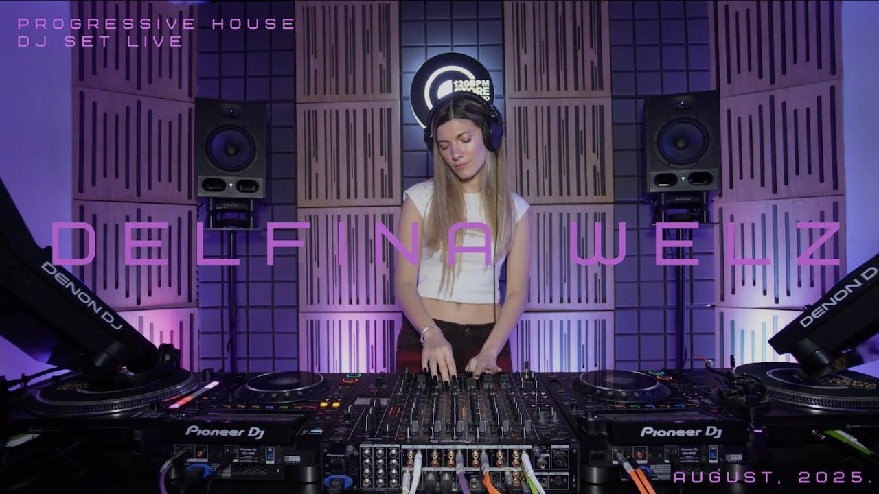 Progressive House Dj Set in Studio |  Buenos Aires | By Delfina Welz