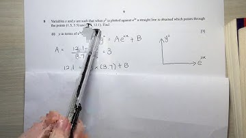 IGCSE Add Math past year paper (0606/23/O/N/18) Question 8: Exponential Function (?)