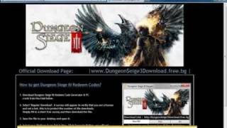 Dungeon Siege III KeyGenerator (Free for First 100 Downloads)