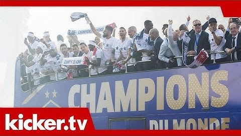 Frankreich und Kroatien - Die gefeierten WM-Helden | kicker.tv